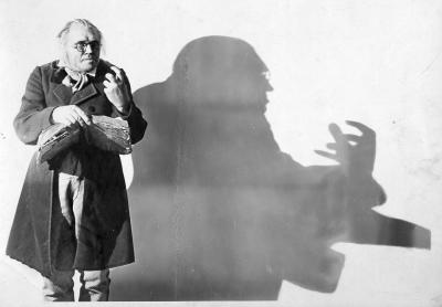 Gabinet doktora Caligari, 1920, reż. Robert Wiene, kadr z filmu