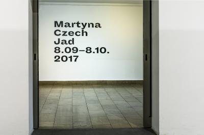 Martyna Czech - JAD, fragment ekspozycji. Fot. Krzysztof Morcinek