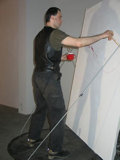Performance Marka Rogulskiego, 17 kwietnia 2009, Galeria Bielska BWA