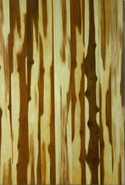 Peter Grzybowski, „Cedar / Cedr”, 1993, olej, płótno, 198 x 137 cm
