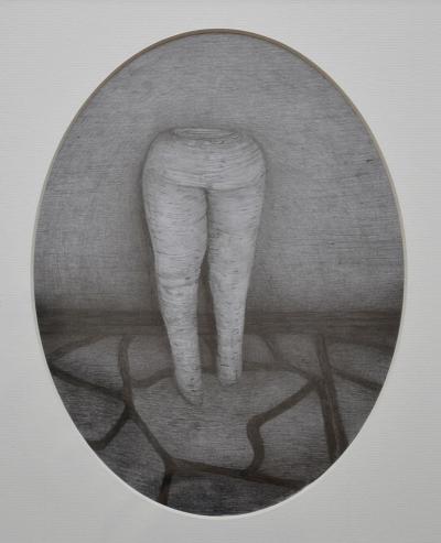 Paulina Poczęta, Elvis Presley, 2015, drawing, 40 x 30 cm
