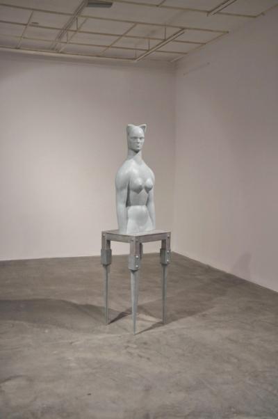 Ekspozycja rzeźby Agaty Agatowskiej, 2010, fot. A. Agatowska