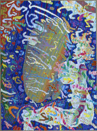 Jan Dobkowski, bez tytułu, z cyklu Australijski sen XIX, 2007-2008, akryl, płótno, 80 x 60 cm