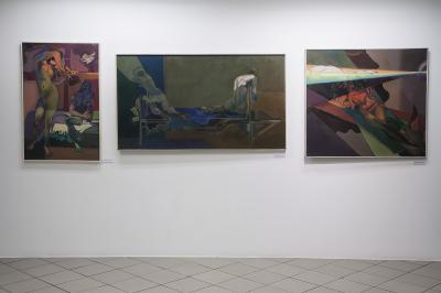 Alfred Biedrawa MALARSTWO, ekspozycja