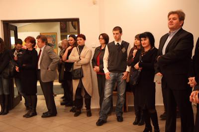 Wernisaż wystawy Joanny Rzeźnik, 5 stycznia 2011, fot. K. Morcinek