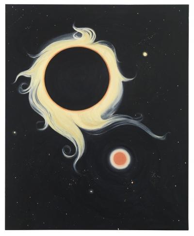 Agnieszka Brzeżańska, Occultation, 2009, olej, płótno, 150x120 cm