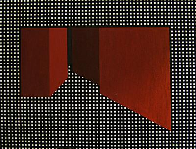 Karolina Zdunek, Wnętrze + Blok 1, olej na płótnie, 190 x 250 cm, 2005, Grand Prix 37. Biennale Malarstwa Bielska Jesień 2005 