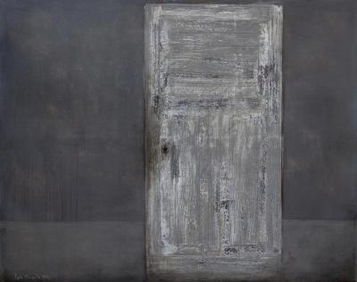 Sigita Daugule, The Door 2011, olej, płótno, 135x170 cm