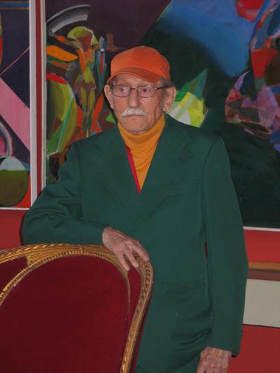 Otwarcie wystawy, Alfred Biedrawa, 20 kwietnia 2009