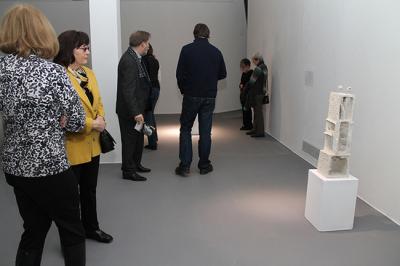 Otwarcie wystawy Leszka Oprządka, 7 marca 2013, fot. Justyna Łabądź 