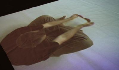 Sławomir Brzoska, 43 Questions (Sam pel), 2010, instalacja, performance do kamery, fragment, fot. K. Morcinek