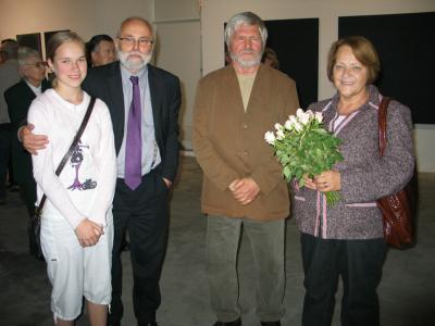 Otwarcie wystawy Jana Dobkowskiego, 23 czerwca 2009