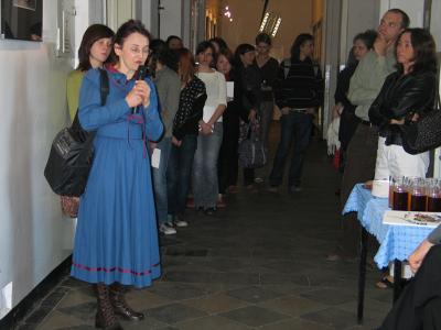 Otwarcie wystawy, Helena Dobranowicz, 21 kwietnia 2009