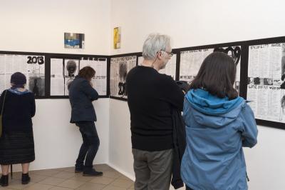 Otwarcie wystawy Janusza Karbowniczka pt. „Rozmowa”, 17 kwietnia 2015, fot. K. Morcinek
