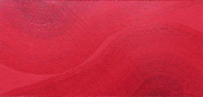 Małgorzata Borek, Dark red, 2004, olej, płótno