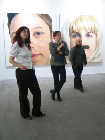 Od lewej Agata Smalcerz, Beata Nowacka-Kardzis, Wojtek Kubiak