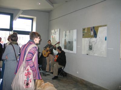 Otwarcie wystawy Janusza Karbowniczka, 24 kwietnia 2009