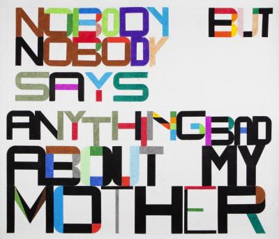 Siggi Hofer, Nobody, 2011, pastel i ołówek na papierze, 150x175 cm