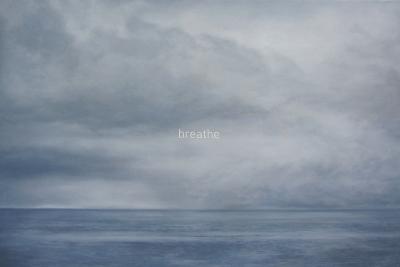 Breathe, 2017, akryl na płótnie, 100 x 150 cm   