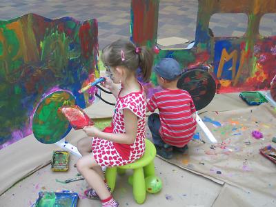 Warsztaty artystyczne z okazji Dnia Dziecka