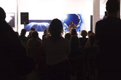 Koncert Oli Bilińskiej podczas wernisażu wystawy, fot. fot. K. Morcinek