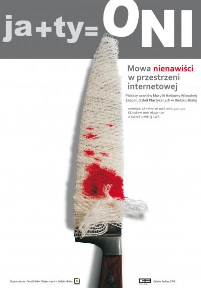 plakat wystawy, projekt Tadeusz Król