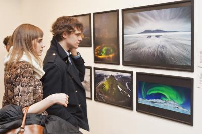 Fotografia Dzikiej Przyrody 2012, fragment ekspozycji, fot. K. Morcinek