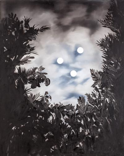 Łukasz Patelczyk, Kwiecień, 2015, olej na płótnie, 100 x 80 cm