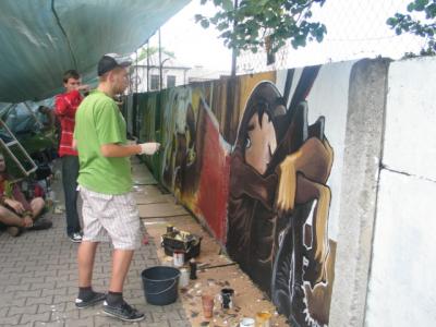 Warsztaty z graffiti dla młodzieży