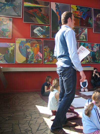 Wielkanocne warsztaty artystyczne prowadzone przez Dariusza Gierdala, 4 kwietnia 2009