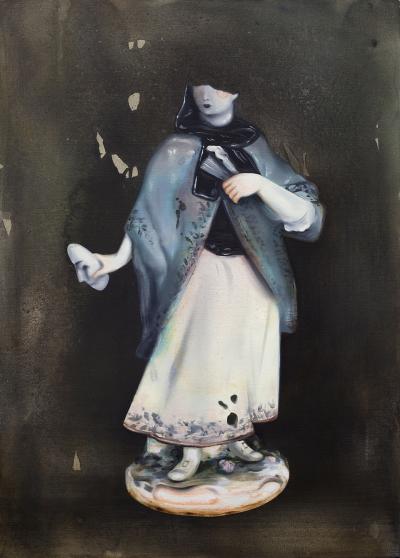 Ewa Juszkiewicz, Untitled, 2015, oil on canvas, 50 x 70 cm, photo from press materials