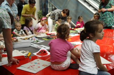 Warsztaty dla dzieci prowadzone przez DADA - Warsztat Dziecięcej Twórczości, fot. K. Morcinek
