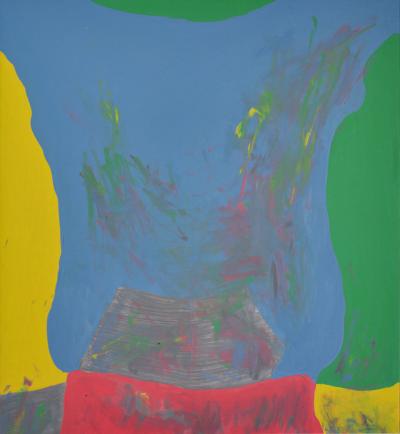 Wycieranko, 2017, olej na płótnie, 120 x 110 cm  