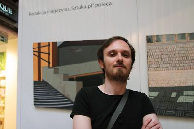 Aleksander Laszenko wyróżniony przez redakcję magazynu Sztuka.pl, fot. K. Morcinek