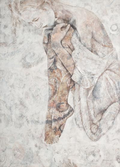 Karina Czernek, Levitating, 2014, mixed media, 96 x 135 cm 