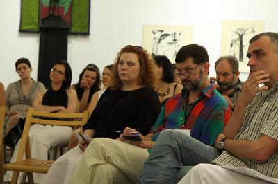 Panel dyskusyjny, od lewej Monika Lewandowska, Jan Gryka, Sławomir Brzoska, fot. K. Morcinek