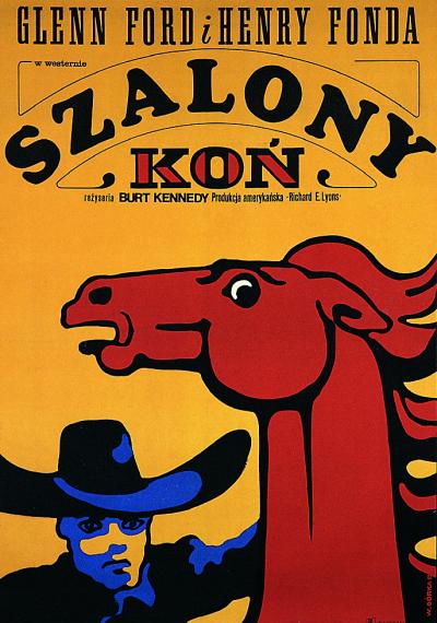 Wiktor Górka, plakat do filmu Szalony koń, 1969