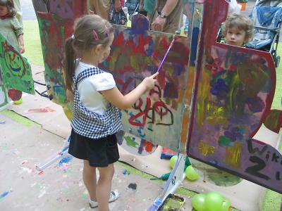 Warsztaty artystyczne z okazji Dnia Dziecka