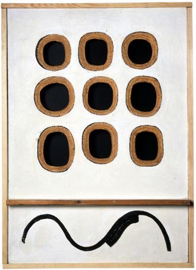 Koji Kamoji, Humor, 1967, relief, fot. Waldemar Andzelm