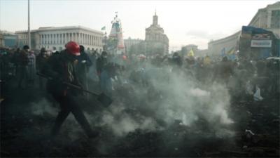 Czarna księga Majdanu, film, kadr