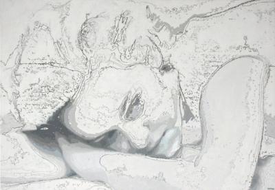 Michał Kotula, Bez tytułu 2, 2007, akryl, płótno, 89 x 130 cm