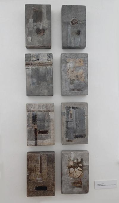  Fragmenty wystawy The Ten of Arts, Galeria The Montage, Londyn. Zestaw prac Waldemara Rudyka, fot. Carolina Khouri